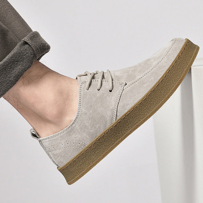 Matte Leather Shoes